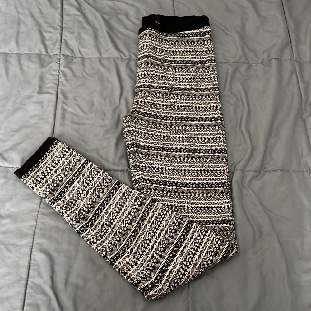 Thick warm leggings